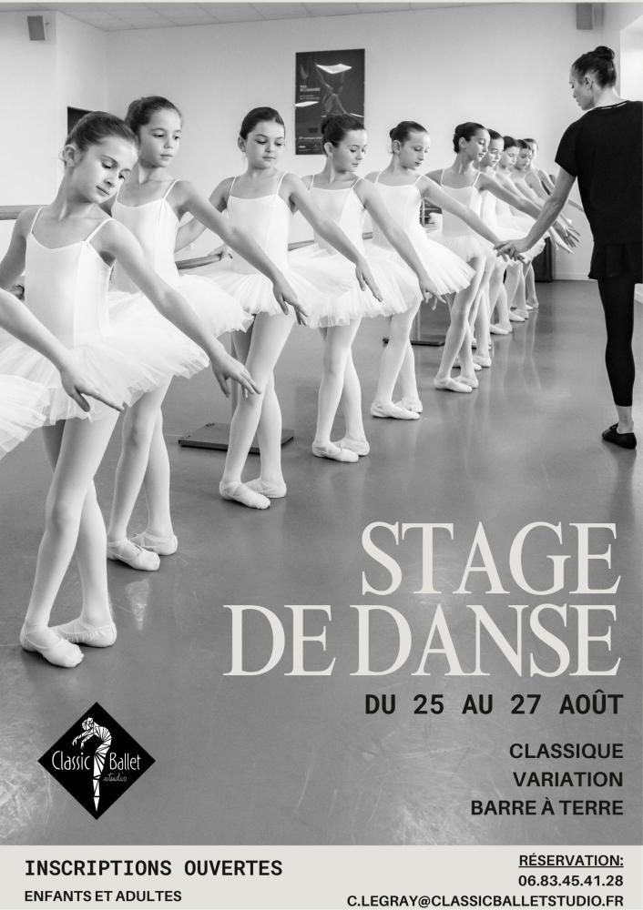 Stage de prérentrée 2025